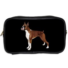 Boxer Dog Gifts BW Toiletries Bag (Two Sides) from ArtsNow.com Back