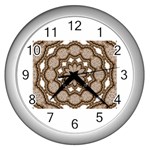 Cookie Wall Clock (Silver)