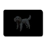 Black Poodle Dog Gifts BB Small Doormat
