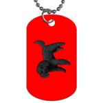 Black Poodle Dog Gifts BR Dog Tag (Two Sides)