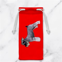Miniature Schnauzer Dog Gifts BR Jewelry Bag from ArtsNow.com Back