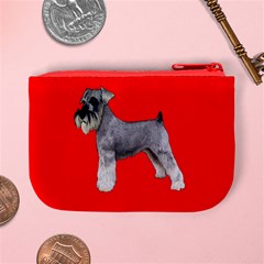 Miniature Schnauzer Dog Gifts BR Mini Coin Purse from ArtsNow.com Back