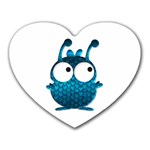 Love Alien Mousepad (Heart)