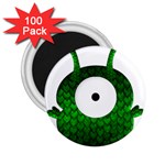 Green Love Alien 2.25  Magnet (100 pack) 