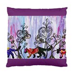 Hearts and Cats Cushion Case (One Side)