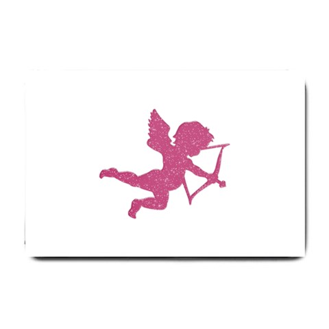 Pink Love Cupid Small Doormat from ArtsNow.com 24 x16  Door Mat