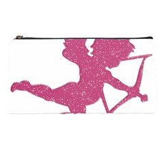 Pink Love Cupid Pencil Case from ArtsNow.com Front