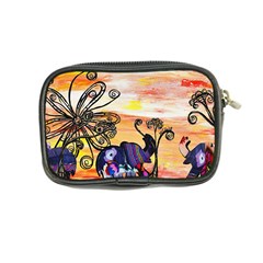 Indian Elephants Coin Purse from ArtsNow.com Back