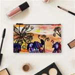 Indian Elephants Cosmetic Bag (Small)