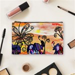 Indian Elephants Cosmetic Bag (Medium)