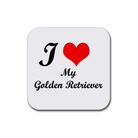 I Love Golden Retriever from ArtsNow.com Front