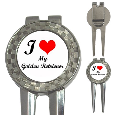 I Love Golden Retriever from ArtsNow.com Front