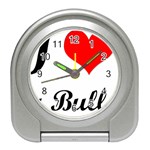 I-Love-My-Bulldog Travel Alarm Clock