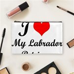 I Love My Labrador Retriever Cosmetic Bag (Medium)