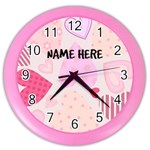 Heart Clock Color Wall Clock