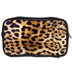 Leopard Skin Toiletries Bag  from ArtsNow.com Front