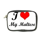 I Love My Maltese Coin Purse