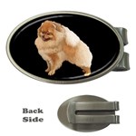 Pomeranian Dog Gifts BB Money Clip (Oval)