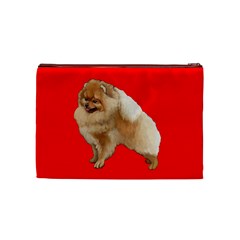 Pomeranian Dog Gifts BR Cosmetic Bag (Medium) from ArtsNow.com Back
