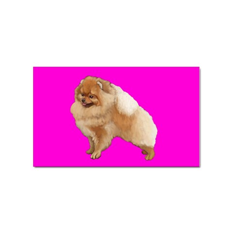Pomeranian Dog Gifts BP Sticker Rectangular (10 pack) from ArtsNow.com Front