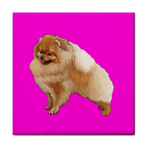 Pomeranian Dog Gifts BP Face Towel from ArtsNow.com Front