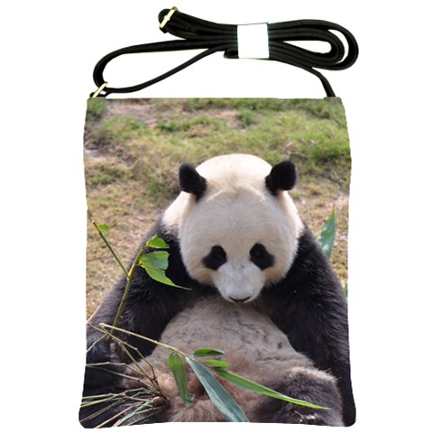 Big Panda Shoulder Sling Bag from ArtsNow.com Front
