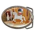 White Horse Belt Buckle