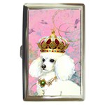 White Poodle Princess Cigarette Money Case