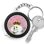 White Poodle Princess Measuring Tape