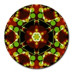 Sortiaria Geo Dots Art Round Mousepad