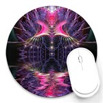 FractalCavern 03 Round Mousepad