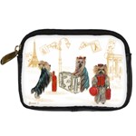 Travelling Yorkies in Paris Digital Camera Leather Case