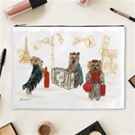 Travelling Yorkies in Paris Cosmetic Bag (XL)