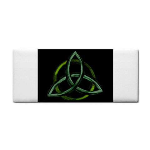 Triquetra/Green Hand Towel from ArtsNow.com Front