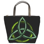 Triquetra/Green Bucket Bag