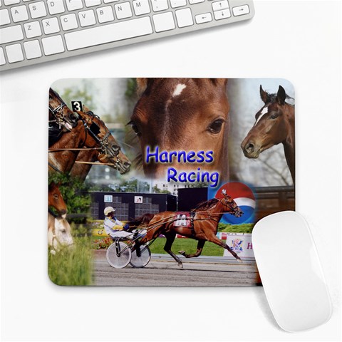 Harness racing Mouse pad from ArtsNow.com Front
