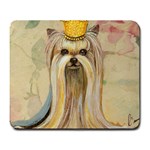 Yorkie Valentine Princess Large Mousepad