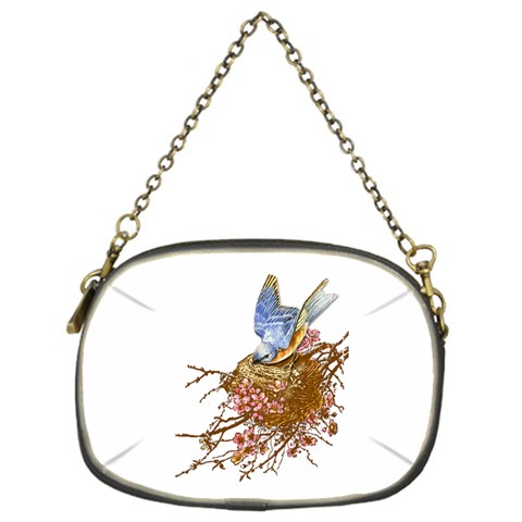 Bluebird and Nest Chain Purse (One Side) from ArtsNow.com Front