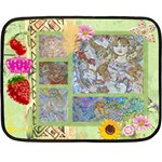 Yumi Sugai angels. Mini Fleece Blanket