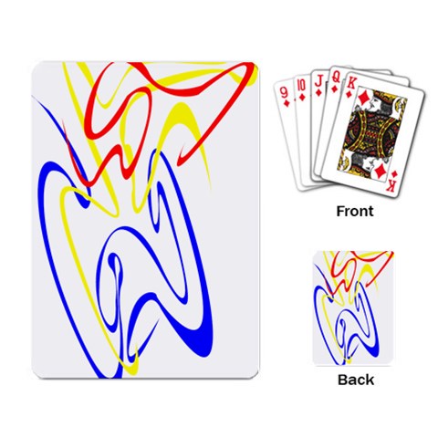 BYR Contour 2 Playing Cards Single Design from ArtsNow.com Back