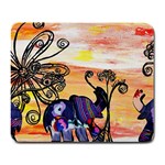 Indian Elephants Large Mousepad