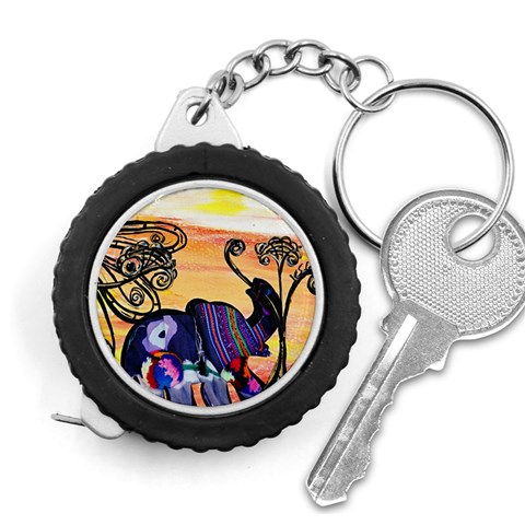 Indian Elephants Measuring Tape from ArtsNow.com Front
