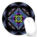 Fractal Art: May011-001 Round Mousepad