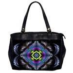 Fractal Art: May011-001 Oversize Office Handbag (Two Sides)