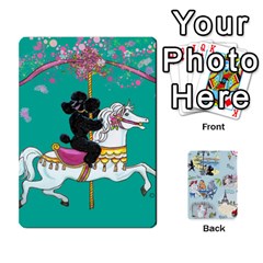 Poodle Trading Cards Playing Cards 54 Designs from ArtsNow.com Front - Heart3