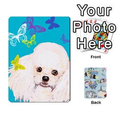 Poodle Trading Cards Playing Cards 54 Designs from ArtsNow.com Front - Club2