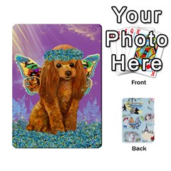 Poodle Trading Cards Playing Cards 54 Designs from ArtsNow.com Front - Joker1