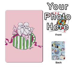 Poodle Trading Cards Playing Cards 54 Designs from ArtsNow.com Front - Spade10