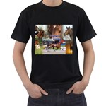 Harness Racing Black T-Shirt