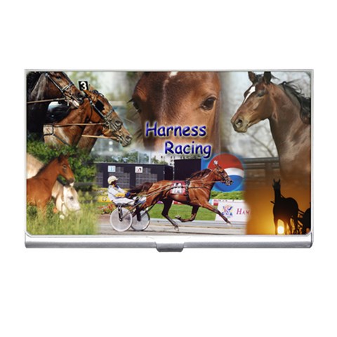 Harness Racing Business Card Holder from ArtsNow.com Front